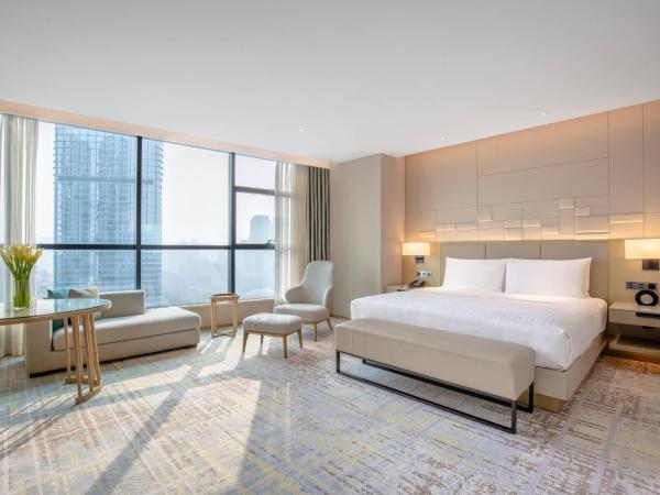 Chengdu Marriott Hotel Financial Centre : photo 3 de la chambre chambre lit king-size exécutive deluxe