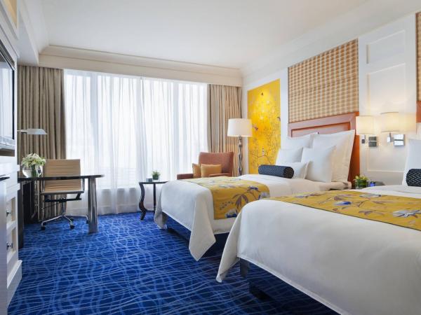 JW Marriott Hotel Hangzhou : photo 5 de la chambre chambre exécutive 2 lits doubles à l’Étage exécutif