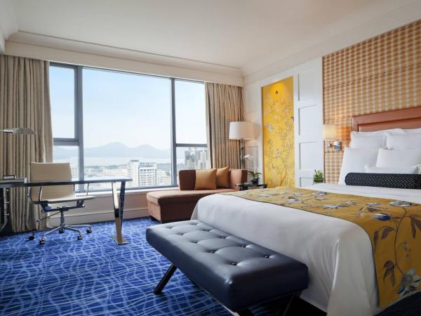 JW Marriott Hotel Hangzhou : photo 5 de la chambre chambre lit king-size deluxe - vue sur ville