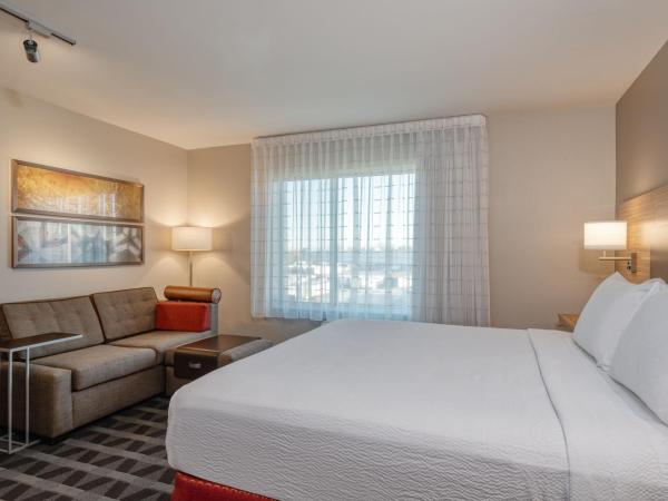 TownePlace Suites by Marriott Indianapolis Airport : photo 2 de la chambre studio lit king-size avec canapé-lit