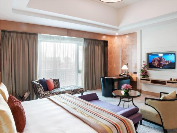 ITC Grand Chola, a Luxury Collection Hotel, Chennai : photo 2 de la chambre chambre deluxe plus spacieuse avec 1 lit king-size ou 2 lits simples/jumeaux