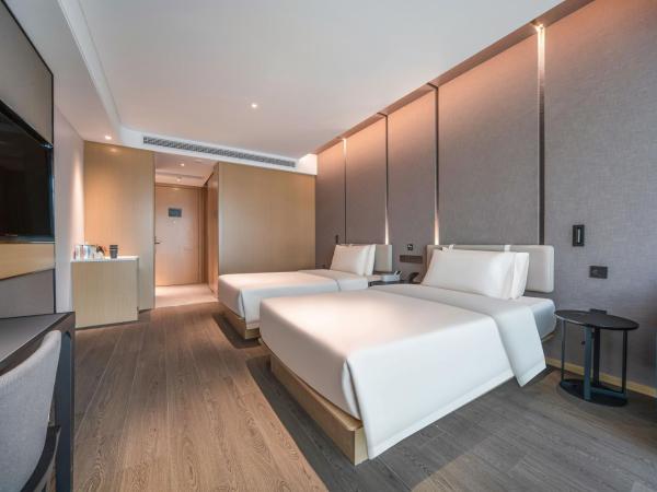 Atour Hotel Wuxi New District Nanchan Temple Scenic Area : photo 3 de la chambre chambre lits jumeaux supérieure