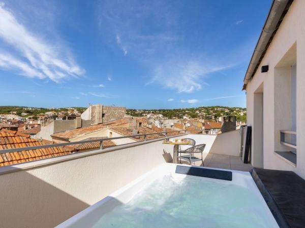 Best Western Hotel & SPA Coeur De Cassis : photo 1 de la chambre suite junior lit king-size avec vue