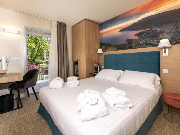 Best Western Hotel & SPA Coeur De Cassis : photo 2 de la chambre chambre lits queen-size supérieure avec balcon - vue sur jardin