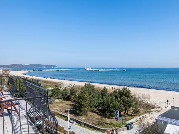 Willa Księżniczki Sopotu : photo 3 de la chambre chambre triple deluxe - vue sur mer