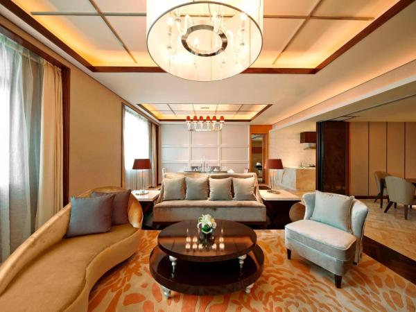 Sheraton Xi'an North City Hotel : photo 6 de la chambre appartement 2 chambres avec 1 lit king-size et lits jumeaux - vue sur ville