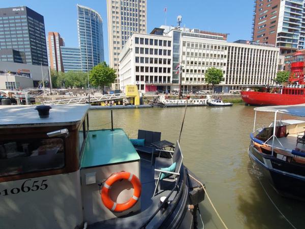 Houseboat holiday apartments Rotterdam : photo 2 de la chambre cabine familiale de bateau (2 adultes & 2 enfants)