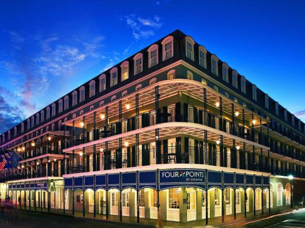 Four Points by Sheraton French Quarter : photo 1 de la chambre chambre traditionnelle avec 2 lits doubles - vue sur toits