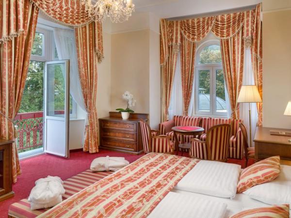 Ensana Hvězda - Imperiál - Neapol : photo 3 de la chambre hvezda - junior suite with wellness and fitness access