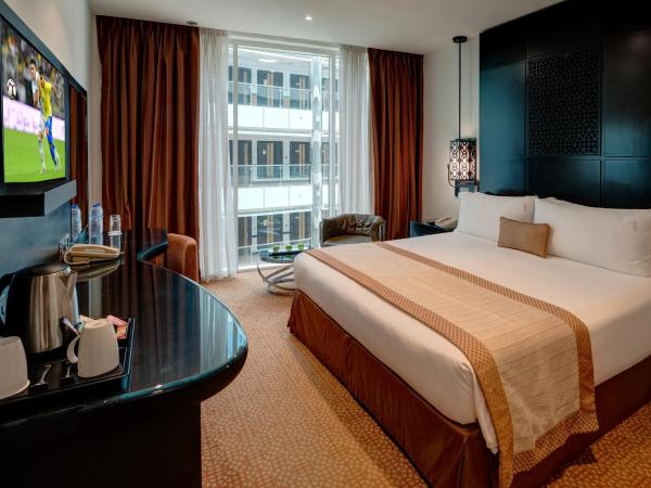 Holiday Inn Dubai Al Barsha, an IHG Hotel : photo 3 de la chambre chambre standard lit king-size - vue sur atrium