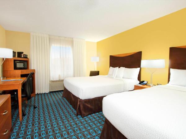 Fairfield Inn & Suites Colorado Springs South : photo 1 de la chambre chambre avec 2 grands lits queen-size