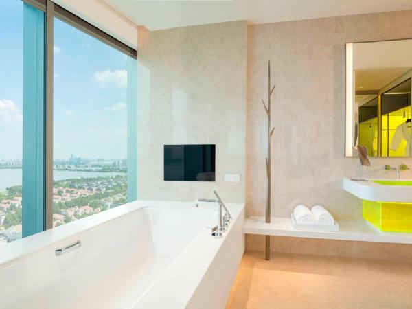 W Suzhou - Jinji Lake : photo 8 de la chambre chambre lit king-size mega - vue sur lac jinji