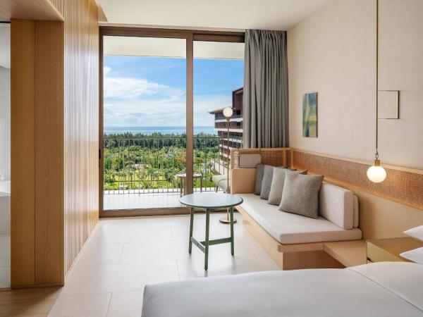 The Taikang Sanya, a Tribute Portfolio Resort : photo 6 de la chambre chambre lit king-size deluxe - vue sur océan