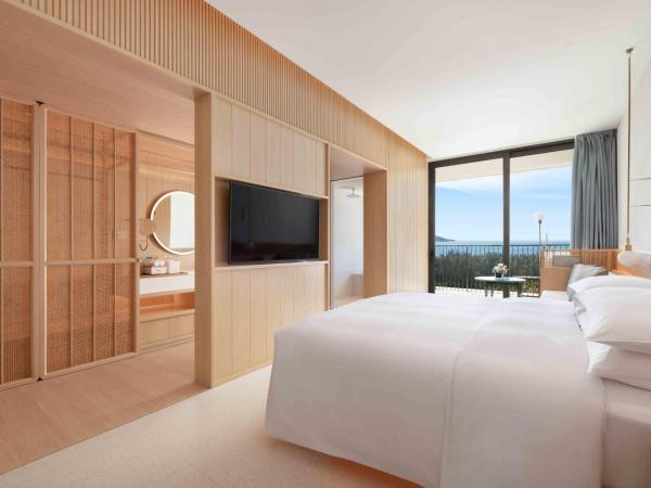 The Taikang Sanya, a Tribute Portfolio Resort : photo 3 de la chambre chambre lit king-size deluxe - vue sur océan