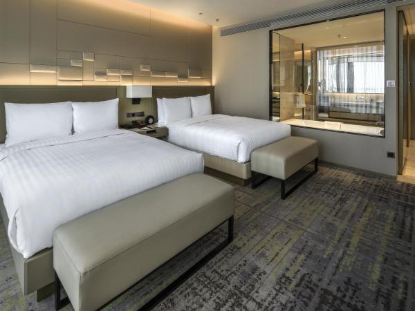 Chengdu Marriott Hotel Financial Centre : photo 1 de la chambre chambre de luxe lit king-size