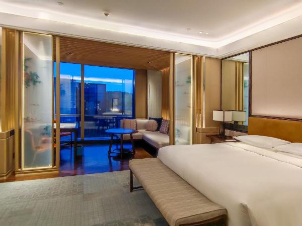 Park Hyatt Suzhou : photo 5 de la chambre chambre lit king-size - vue sur jardin