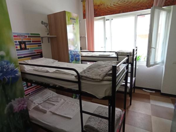 Milano Ostello : photo 9 de la chambre lit dans dortoir pour femmes de 6 lits
