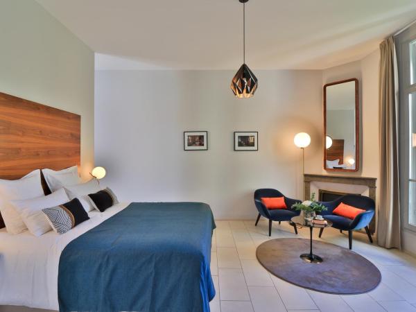 Villa Meridia : photo 4 de la chambre chambre lit queen-size - vue sur jardin