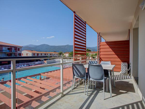 Vacancéole - Les demeures de la Massane - Argelès-sur-Mer : photo 5 de la chambre studio cabine (4 personnes)