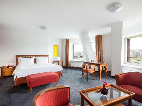 Lindner Hotel Frankfurt Main Plaza, part of JdV by Hyatt : photo 3 de la chambre chambre king de luxe avec kitchenette