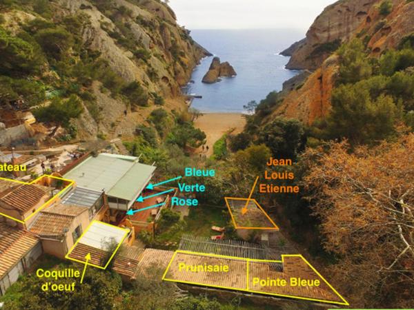 La Calanque de Figuerolles : photo 9 de la chambre appartement - vue sur mer