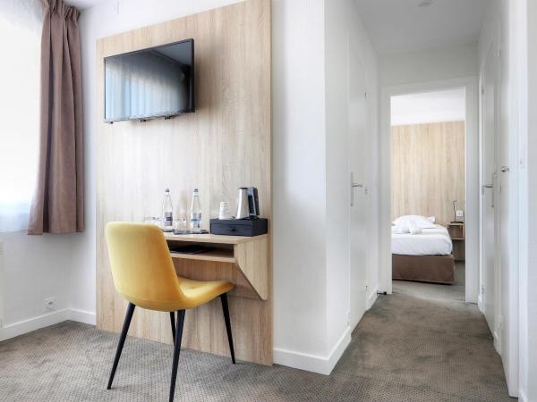 Hôtel La Petite Sirène Quiberon : photo 6 de la chambre chambre familiale - côté cour