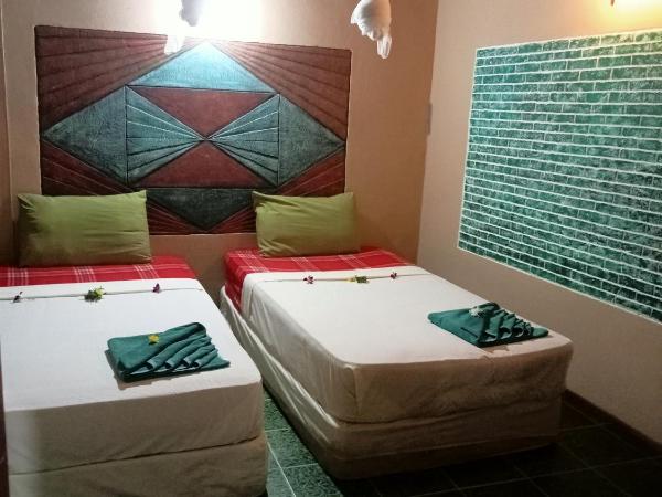 P P Garden Home Bungalow : photo 5 de la chambre chambre lits jumeaux standard avec ventilateur