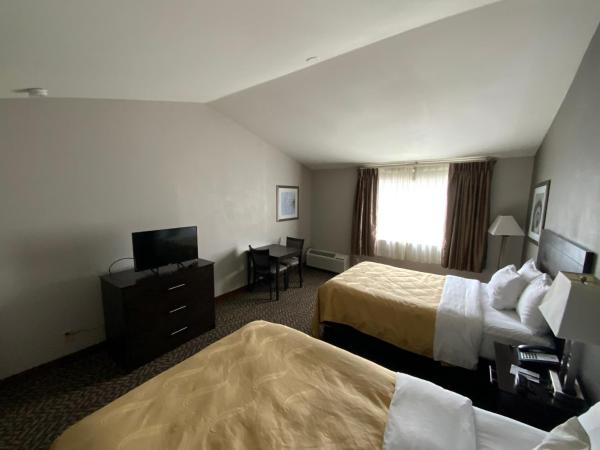 Quality Inn & Suites University-Airport : photo 4 de la chambre standard room with two double beds - efficiency/non-smoking