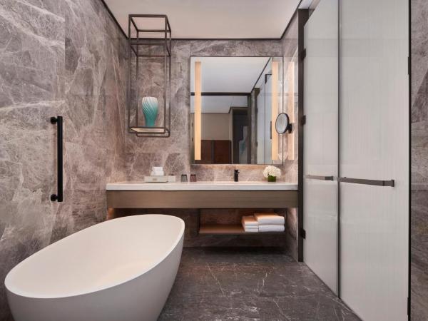 Tianjin Marriott Hotel National Convention and Exhibition Center : photo 4 de la chambre chambre deluxe avec 2 lits doubles