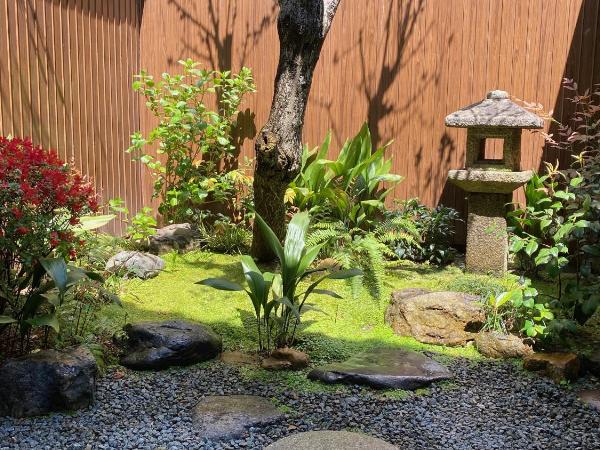 Guesthouse Kioto : photo 8 de la chambre chambre lits jumeaux supérieure - vue sur jardin