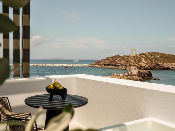 Naxos Rhyton : photo 1 de la chambre suite temple avec jacuzzi extérieur - vue sur mer