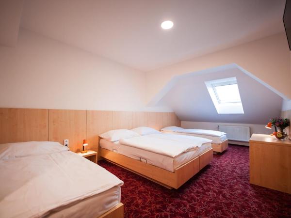 Hotel Pivovar : photo 7 de la chambre chambre quadruple Économique