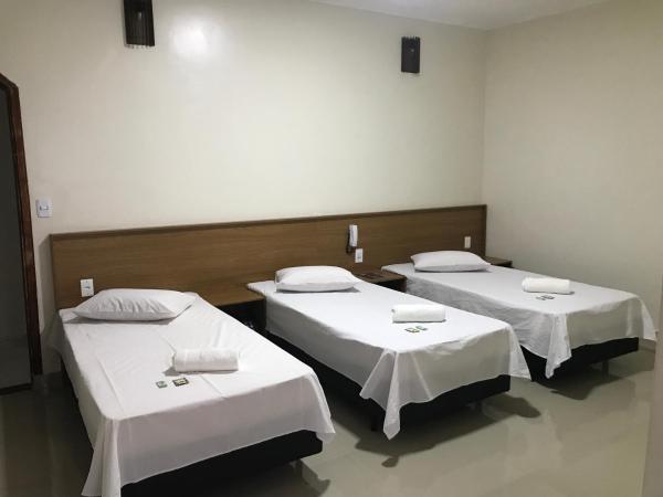 Hotel Apulia Vila Carrão : photo 6 de la chambre chambre triple avec vue