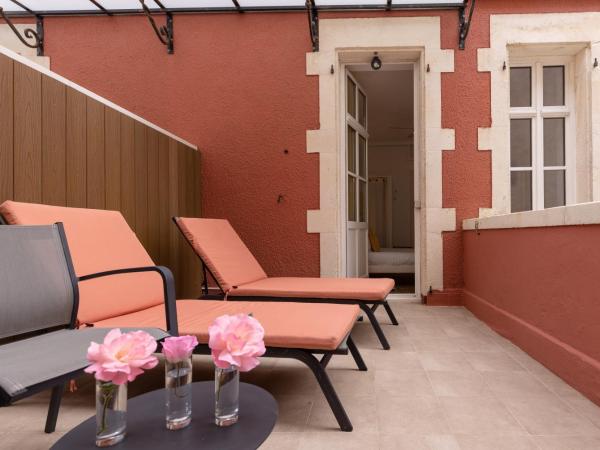 Hôtel & Espace Bien-être La Maison du Lierre : photo 8 de la chambre chambre double avec terrasse
