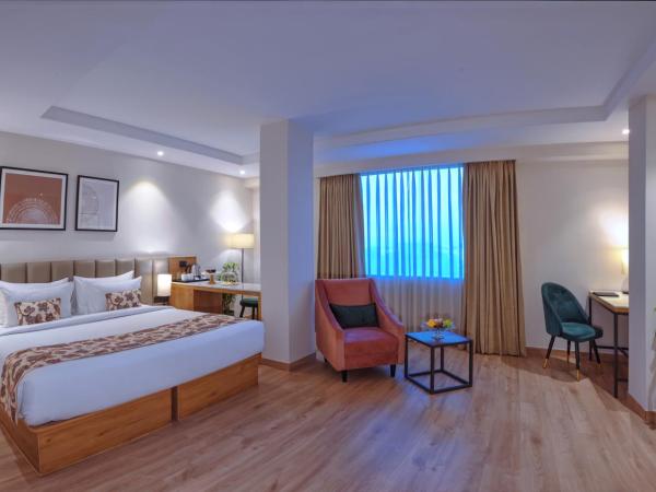 Royale Sarovar Portico Agra : photo 4 de la chambre chambre deluxe 1 lit double