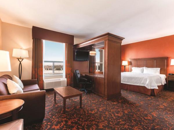 Hampton Inn by Hilton Edmonton South : photo 1 de la chambre studio lit king-size avec canapé-lit - non-fumeurs