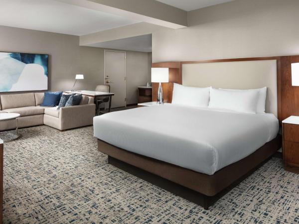 Hilton Boston Logan Airport : photo 4 de la chambre suite junior lit king-size
