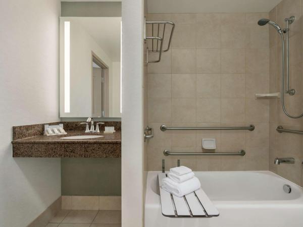 Hilton Garden Inn Charlotte/Ayrsley : photo 4 de la chambre chambre lit king-size avec baignoire - accessible aux personnes à mobilité réduite et adaptée aux personnes malentendantes