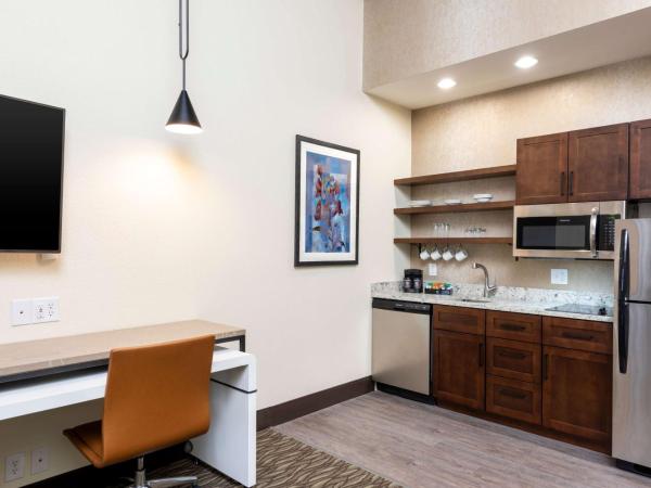 Homewood Suites by Hilton Indianapolis Downtown : photo 4 de la chambre suite 1 chambre avec 2 lits queen-size - non-fumeurs