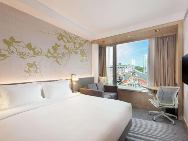 Hilton Garden Inn Singapore Serangoon : photo 3 de la chambre chambre lit king-size avec canapé-lit