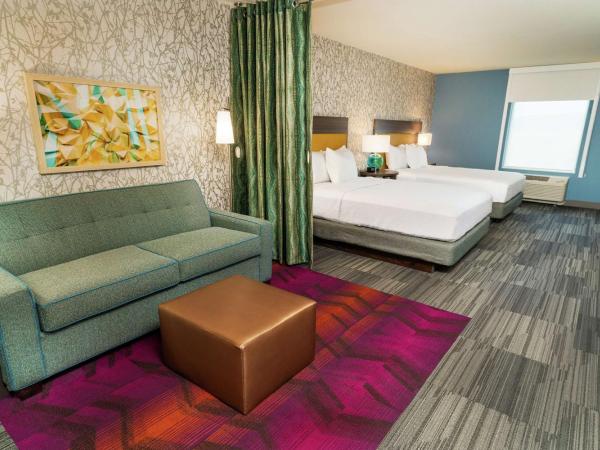 Home2 Suites By Hilton San Antonio At The Rim, Tx : photo 2 de la chambre studio avec 2 lits queen-size - non-fumeurs