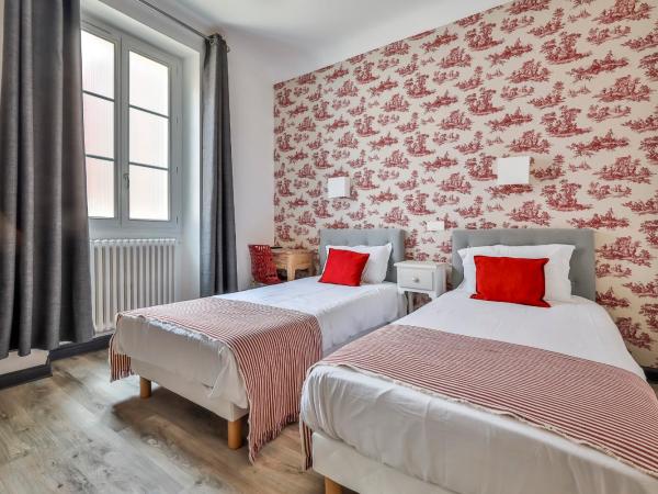 Hôtel Parc Mazon-Biarritz : photo 1 de la chambre chambre lits jumeaux
