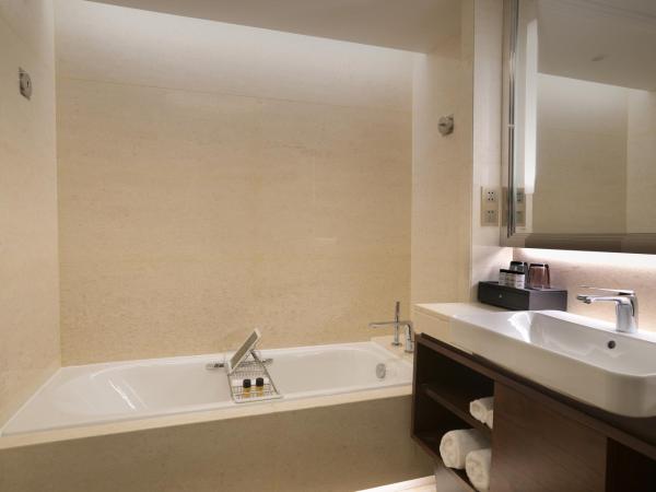 Sheraton Nanjing Kingsley Hotel & Towers : photo 3 de la chambre grande chambre lits jumeaux avec 2 lits jumeaux/simples - vue sur ville