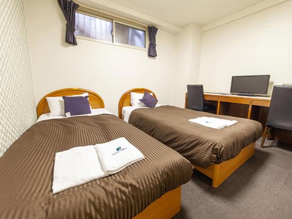 HOTEL LiVEMAX BUDGET Nippori : photo 2 de la chambre chambre lits jumeaux standard - fumeurs