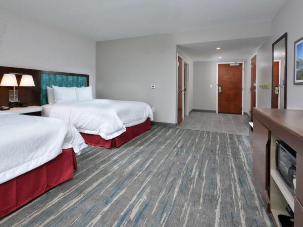 Hampton Inn & Suites Charlotte North I 485 : photo 2 de la chambre chambre lit queen-size avec baignoire - accessible aux personnes à mobilité réduite - non-fumeurs
