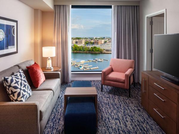Homewood Suites by Hilton Boston Seaport District : photo 6 de la chambre suite 1 chambre lit king-size