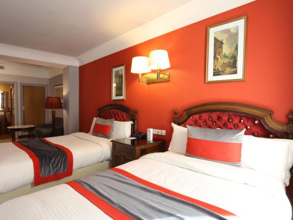 Hôtel Les Saisons : photo 4 de la chambre chambre lits jumeaux