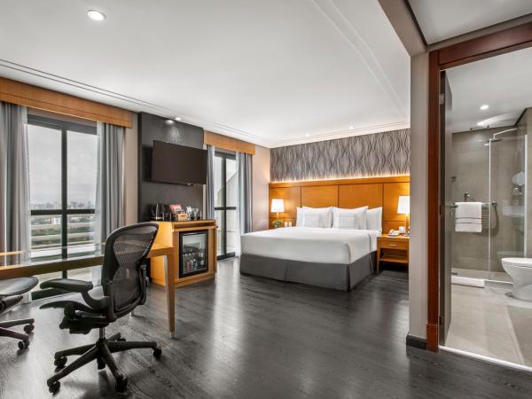 Meliá Jardim Europa : photo 7 de la chambre hébergement lit king-size premium avec balcon