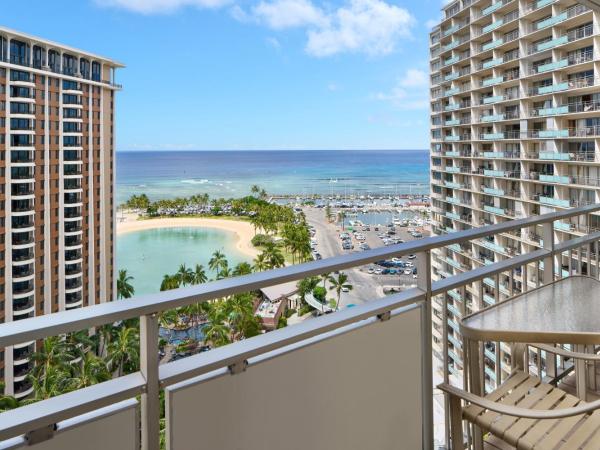 Ilikai Lite : photo 7 de la chambre chambre lit king-size - vue sur océan