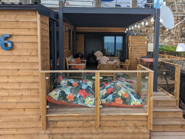 CHALET STANDING Vue mer : photo 2 de la chambre chalet 2 chambres